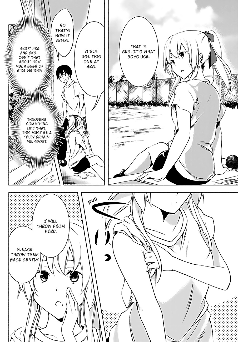 Yuizaki-san ha Nageru! Chapter 2 page 10 - Chapter 2: Throwing The Shot With Yuizaki-san.