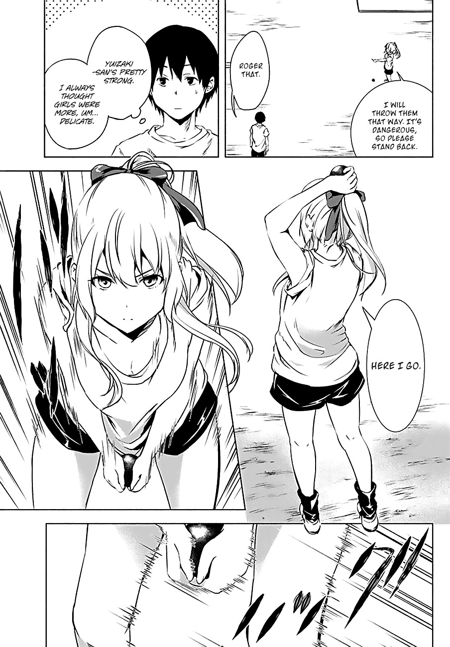 Yuizaki-san ha Nageru! Chapter 2 page 11 - Chapter 2: Throwing The Shot With Yuizaki-san.