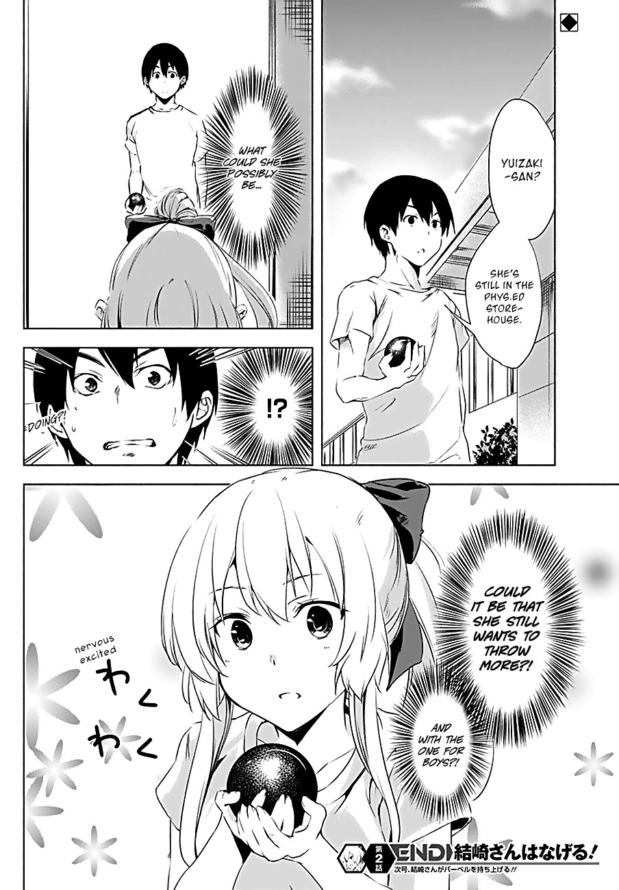Yuizaki-san ha Nageru! Chapter 2 page 16 - Chapter 2: Throwing The Shot With Yuizaki-san.