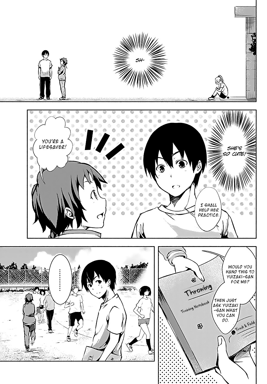 Yuizaki-san ha Nageru! Chapter 2 page 7 - Chapter 2: Throwing The Shot With Yuizaki-san.