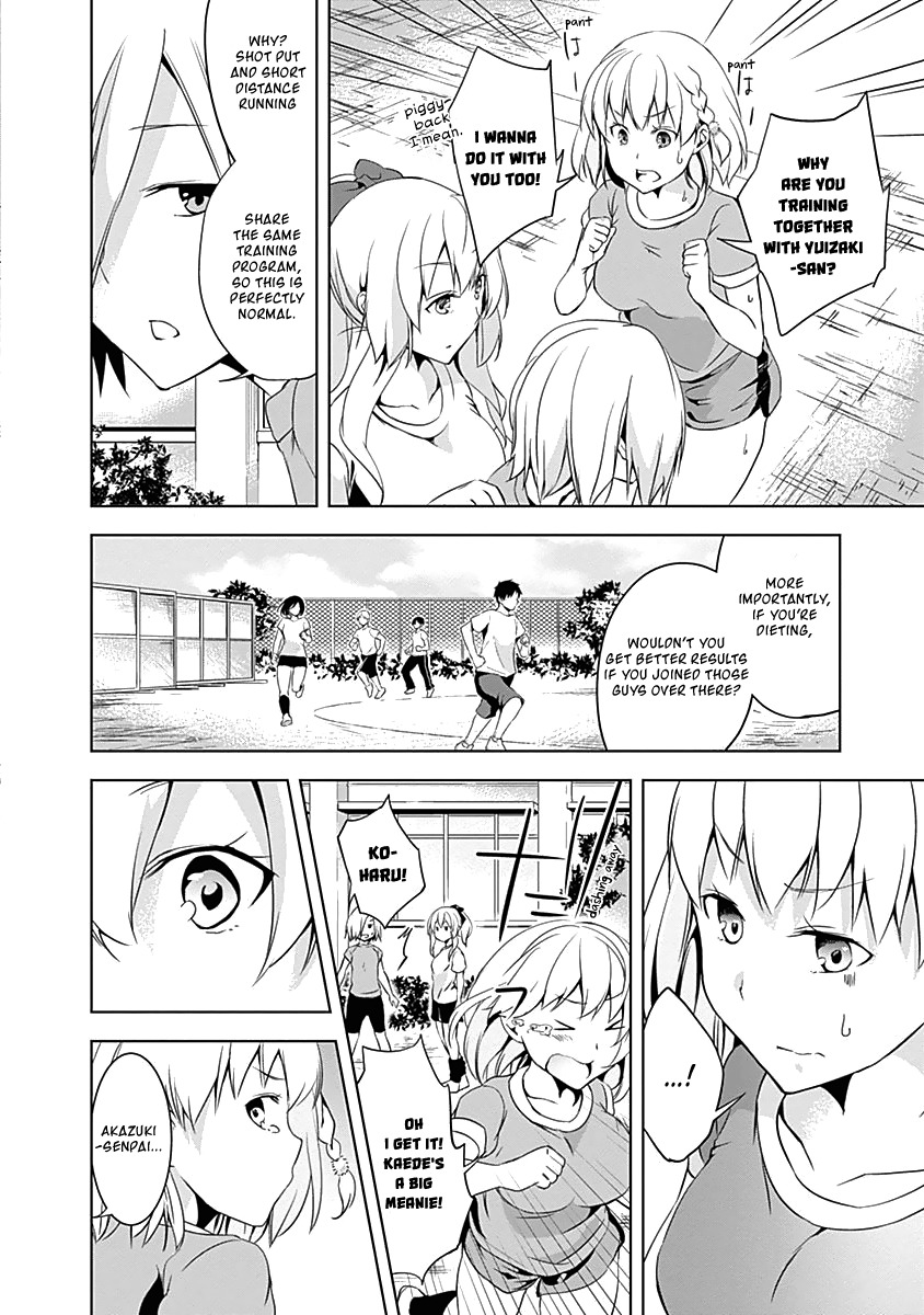 Yuizaki-san ha Nageru! Chapter 20 page 11 - Chapter 20: Yuizaki-san Goes Piggyback.