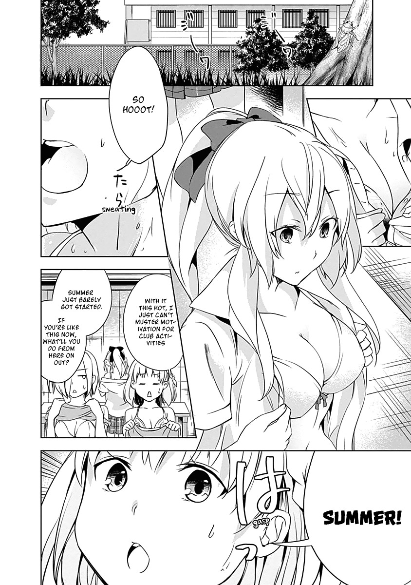 Yuizaki-san ha Nageru! Chapter 20 page 5 - Chapter 20: Yuizaki-san Goes Piggyback.