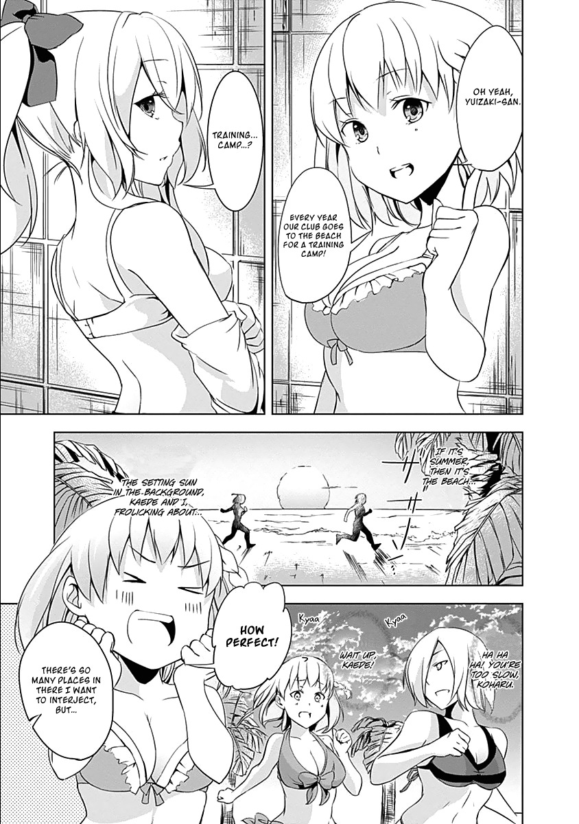 Yuizaki-san ha Nageru! Chapter 20 page 6 - Chapter 20: Yuizaki-san Goes Piggyback.