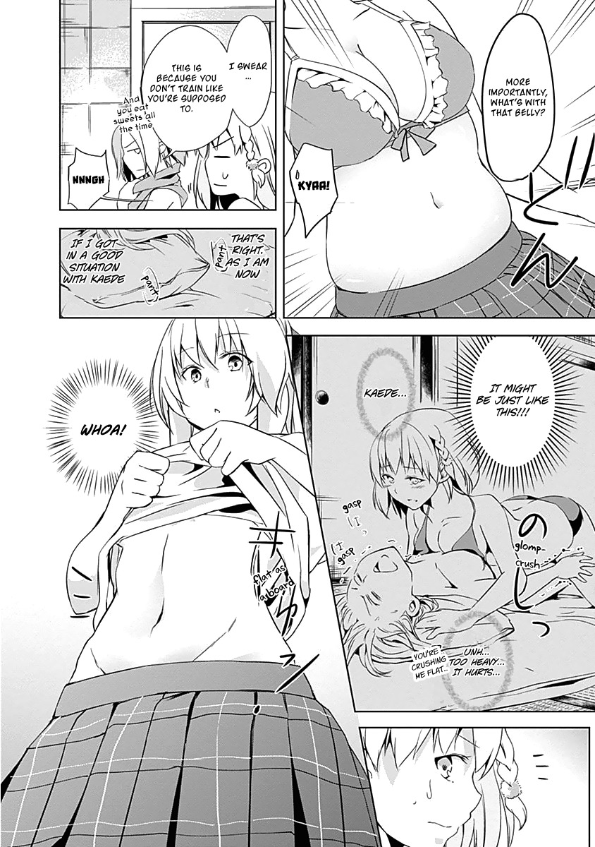 Yuizaki-san ha Nageru! Chapter 20 page 7 - Chapter 20: Yuizaki-san Goes Piggyback.