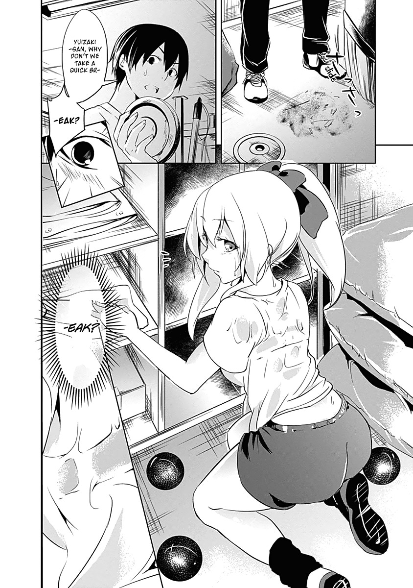 Yuizaki-san ha Nageru! Chapter 21 page 11 - Chapter 21: Yuizaki-san and The Gym Storeroom.