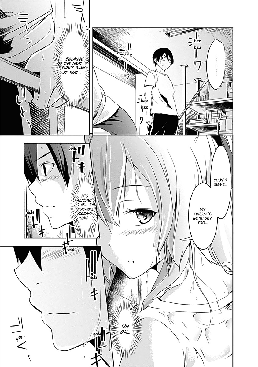 Yuizaki-san ha Nageru! Chapter 21 page 12 - Chapter 21: Yuizaki-san and The Gym Storeroom.