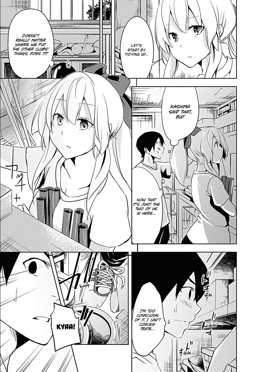 Yuizaki-san ha Nageru! Chapter 21 page 8 - Chapter 21: Yuizaki-san and The Gym Storeroom.