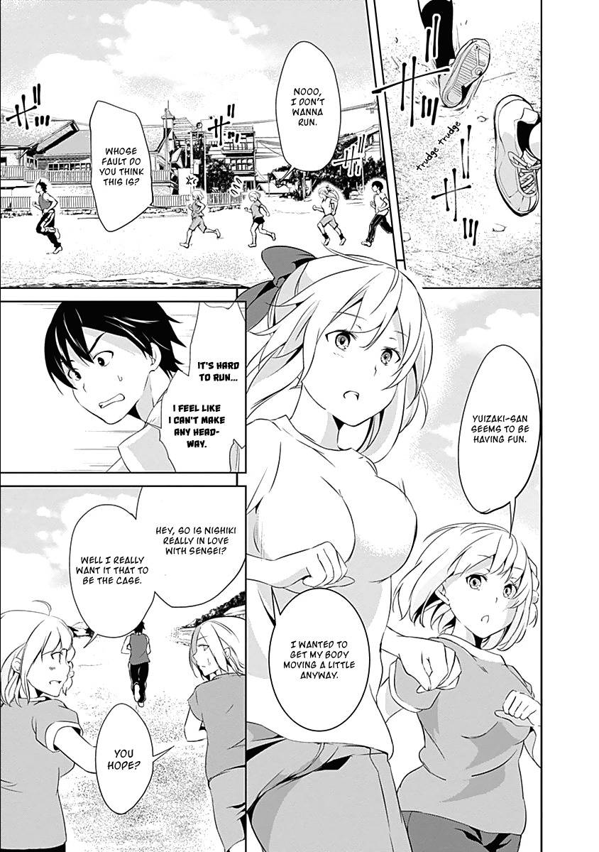 Yuizaki-san ha Nageru! Chapter 23 page 10 - Chapter 23: Yuizaki-san Runs In The Sand.