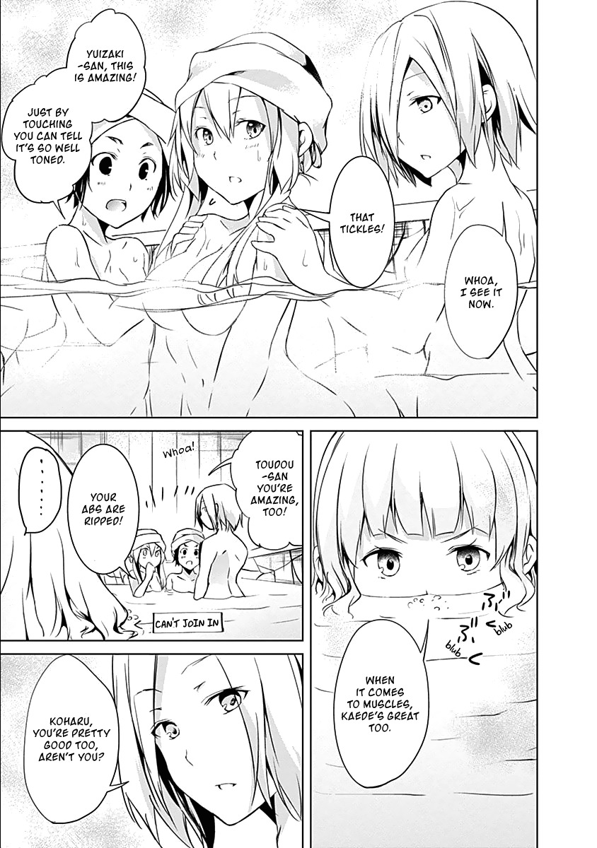 Yuizaki-san ha Nageru! Chapter 24 page 13 - Chapter 24: Yuizaki-san And The Bath.