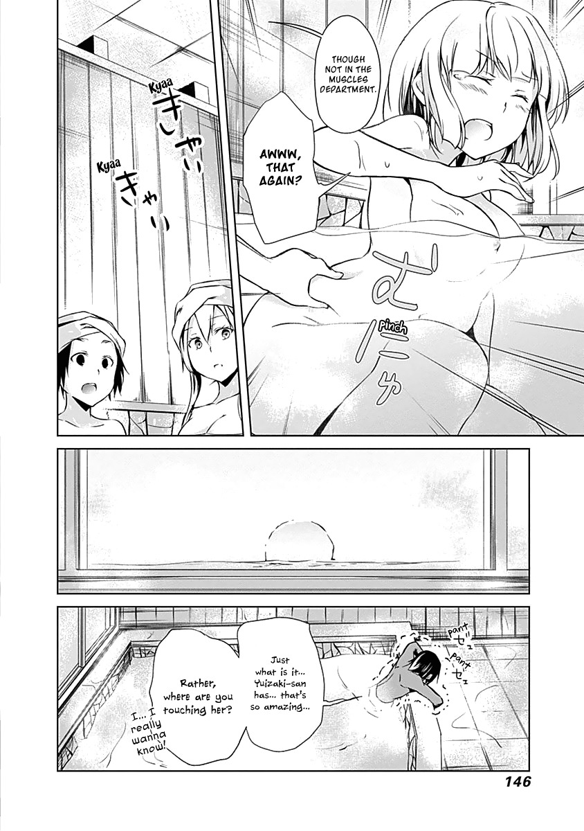 Yuizaki-san ha Nageru! Chapter 24 page 14 - Chapter 24: Yuizaki-san And The Bath.