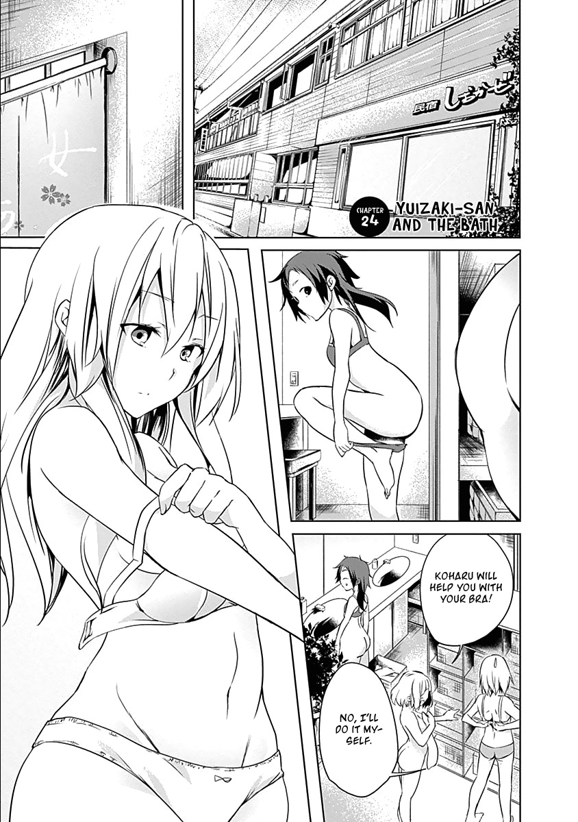 Yuizaki-san ha Nageru! Chapter 24 page 3 - Chapter 24: Yuizaki-san And The Bath.