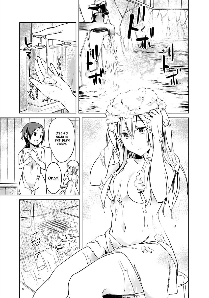 Yuizaki-san ha Nageru! Chapter 24 page 9 - Chapter 24: Yuizaki-san And The Bath.