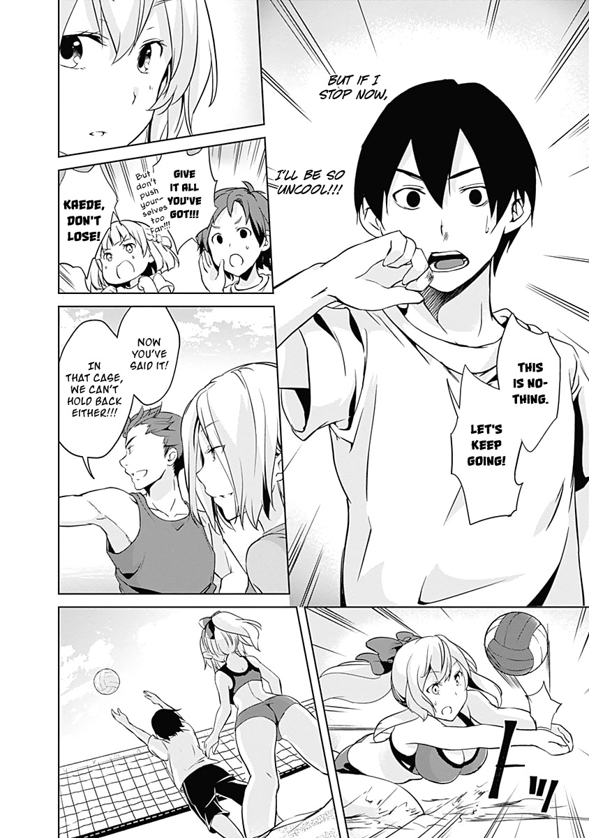 Yuizaki-san ha Nageru! Chapter 27 page 10 - Chapter 27: Yuizaki-san and Beach Vollyball.