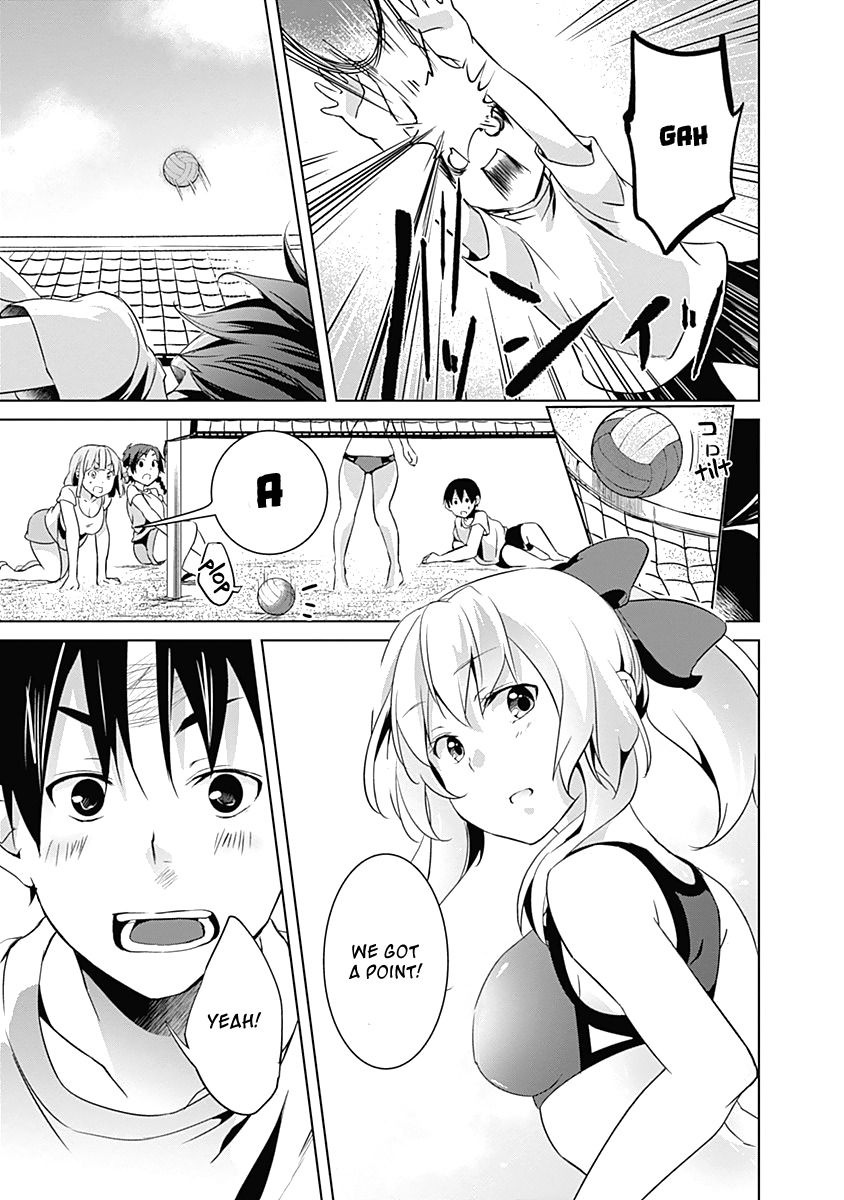 Yuizaki-san ha Nageru! Chapter 27 page 13 - Chapter 27: Yuizaki-san and Beach Vollyball.