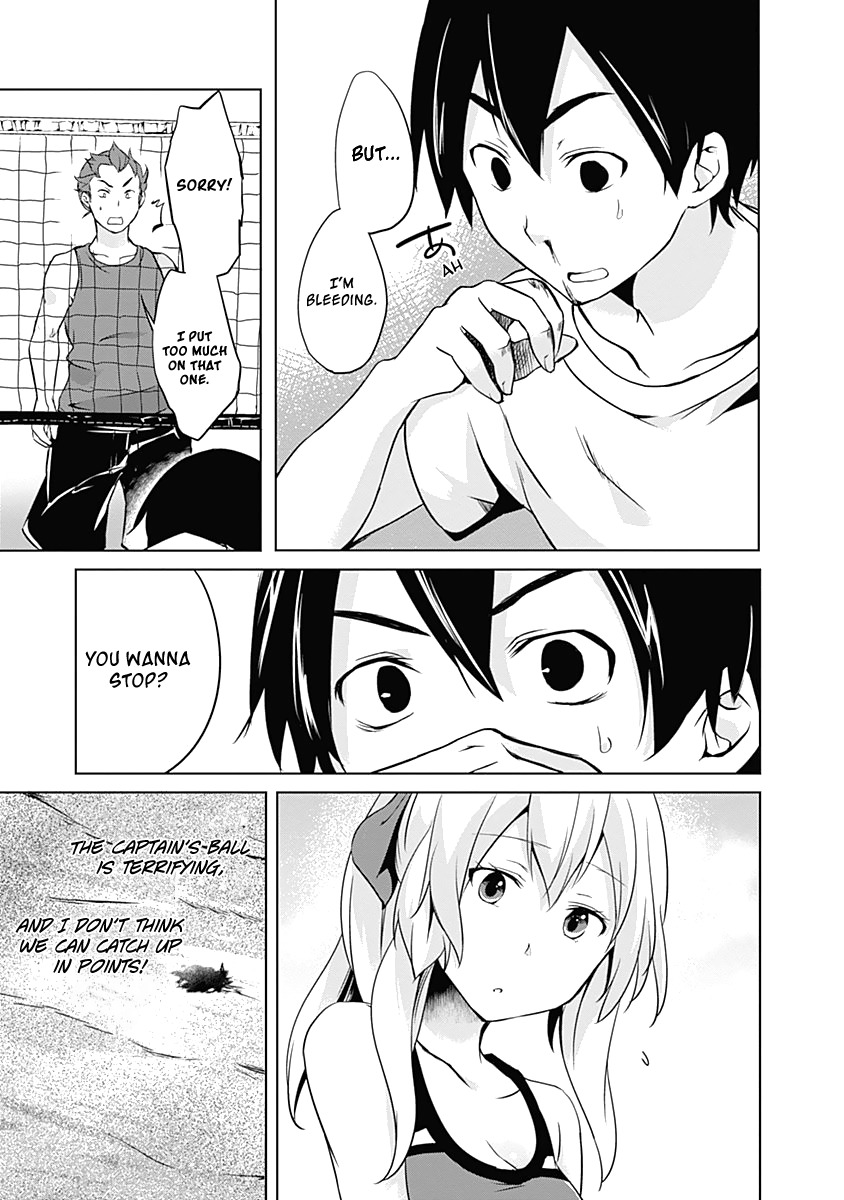 Yuizaki-san ha Nageru! Chapter 27 page 9 - Chapter 27: Yuizaki-san and Beach Vollyball.