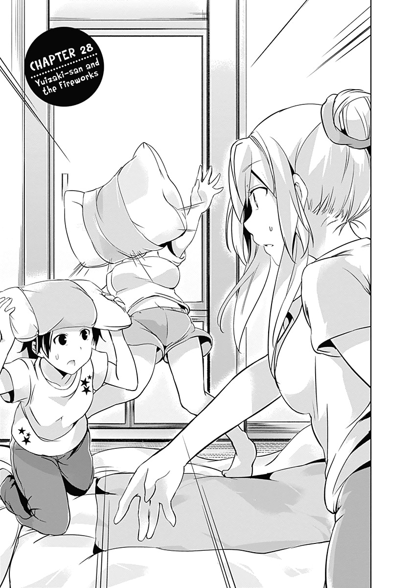 Yuizaki-san ha Nageru! Chapter 28 page 3 - Chapter 28: Yuizaki-san and the Fireworks