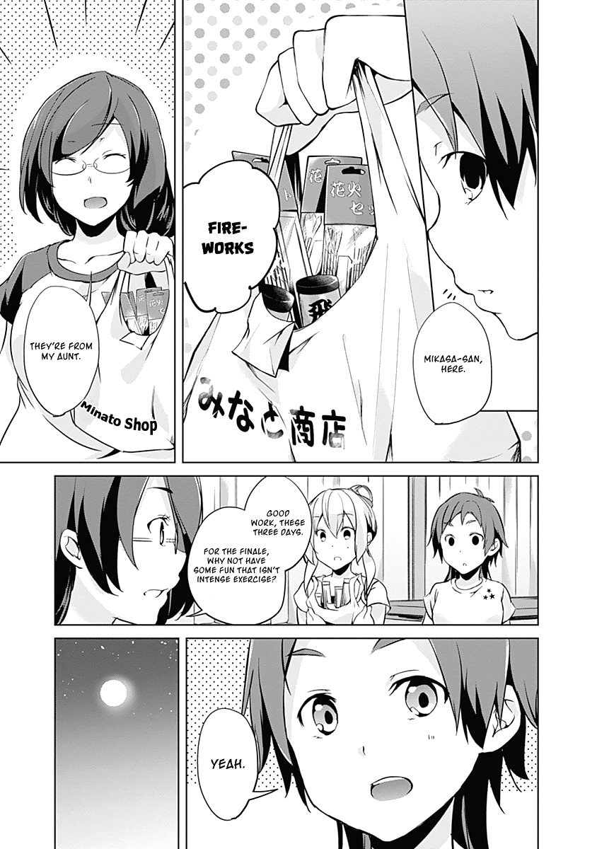 Yuizaki-san ha Nageru! Chapter 28 page 5 - Chapter 28: Yuizaki-san and the Fireworks