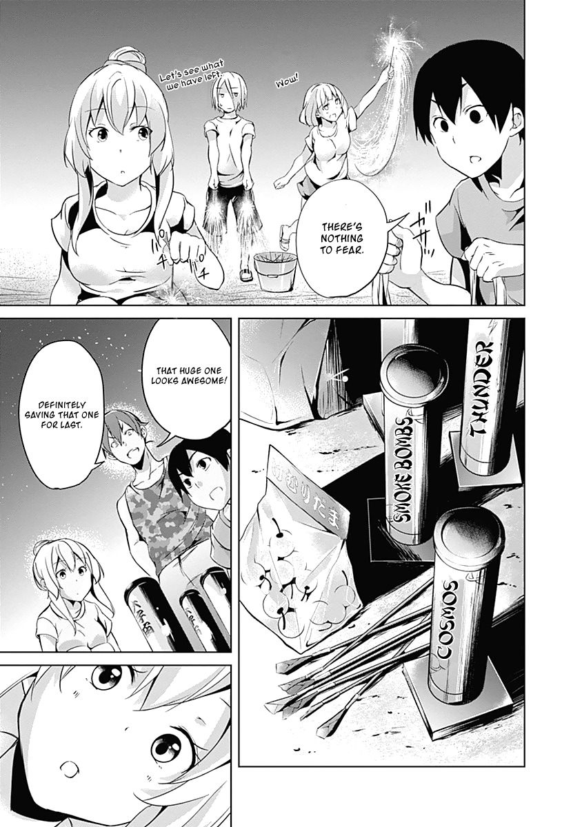 Yuizaki-san ha Nageru! Chapter 28 page 9 - Chapter 28: Yuizaki-san and the Fireworks