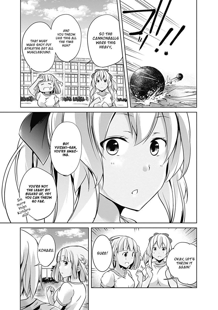 Yuizaki-san ha Nageru! Chapter 29 page 13 - Chapter 29: Yuizaki-san Suntanned