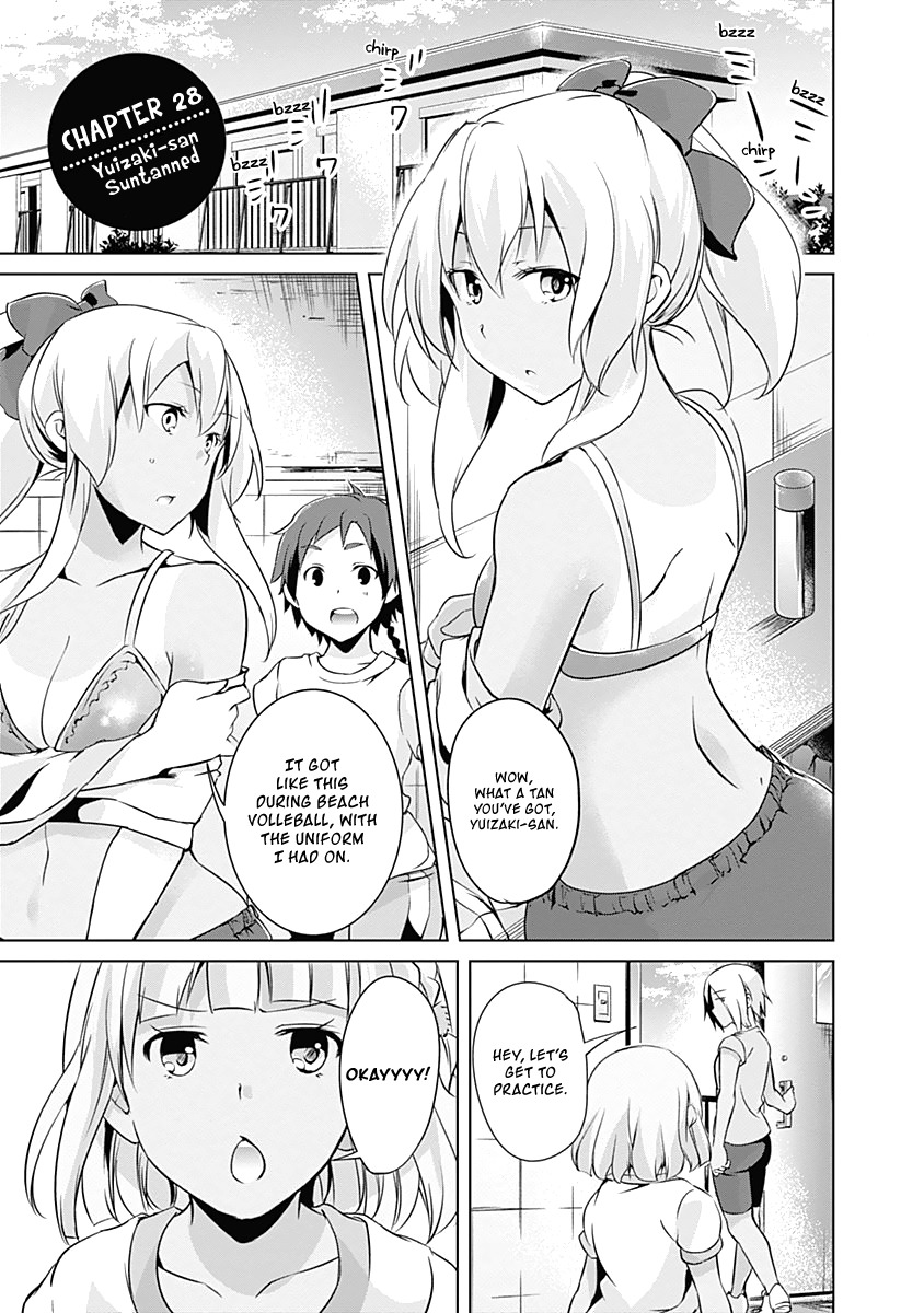 Yuizaki-san ha Nageru! Chapter 29 page 3 - Chapter 29: Yuizaki-san Suntanned