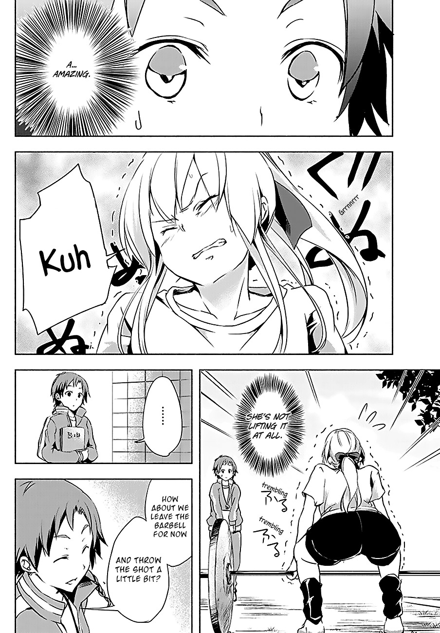 Yuizaki-san ha Nageru! Chapter 3 page 11 - Chapter 3: Yuizaki-san lifts.