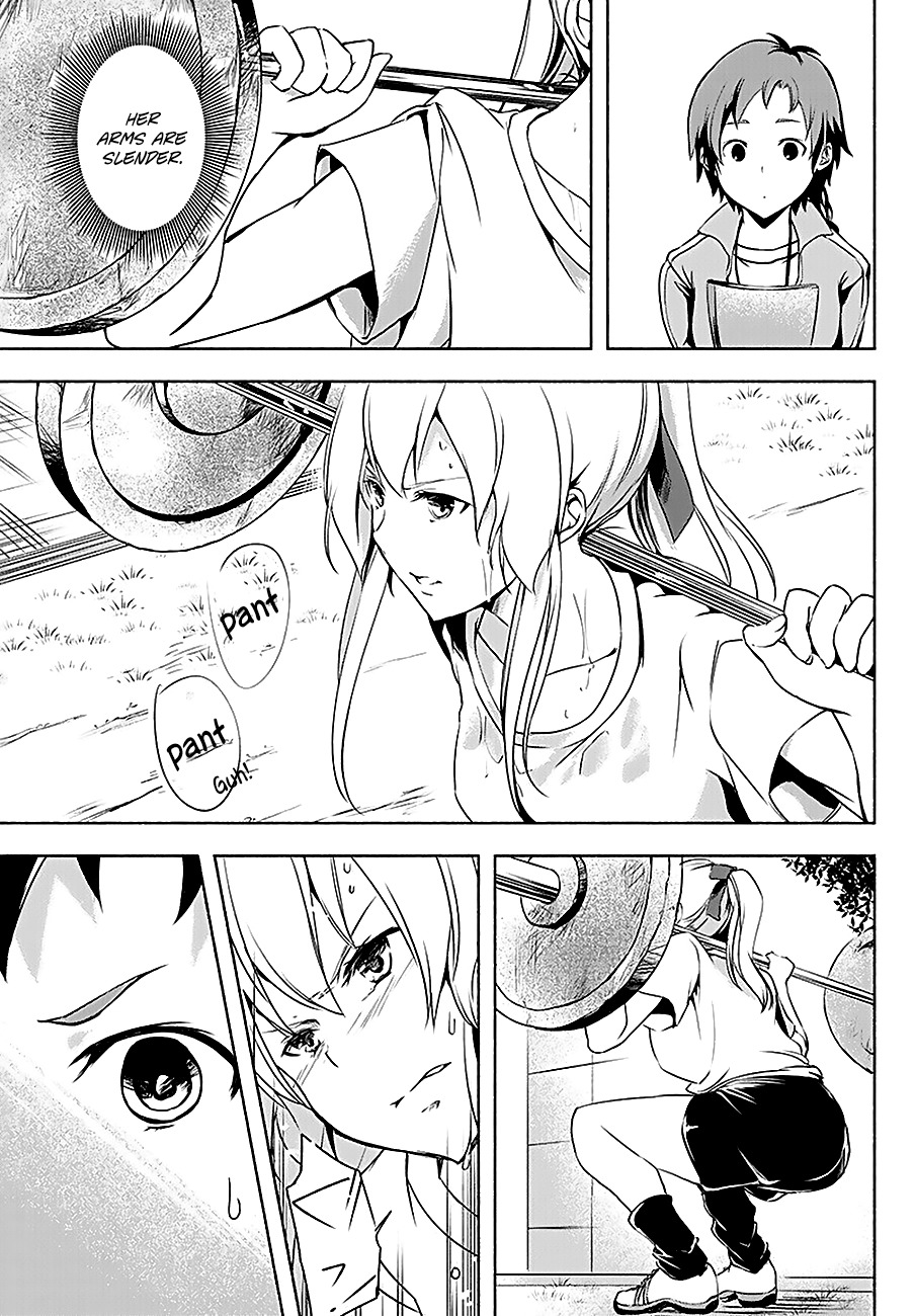 Yuizaki-san ha Nageru! Chapter 3 page 6 - Chapter 3: Yuizaki-san lifts.