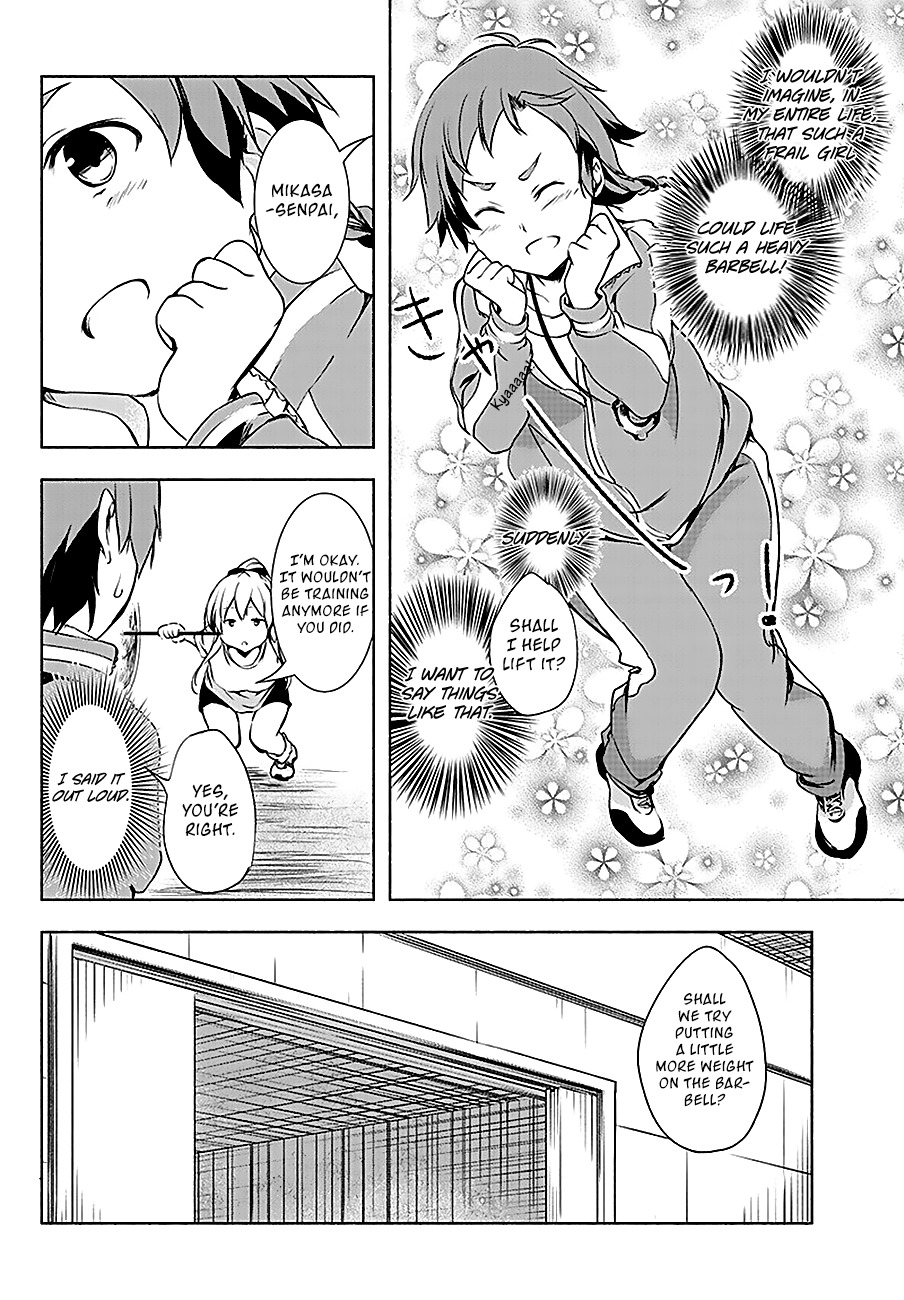 Yuizaki-san ha Nageru! Chapter 3 page 7 - Chapter 3: Yuizaki-san lifts.