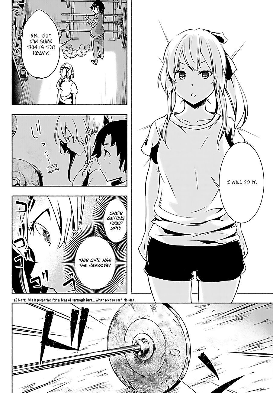 Yuizaki-san ha Nageru! Chapter 3 page 9 - Chapter 3: Yuizaki-san lifts.