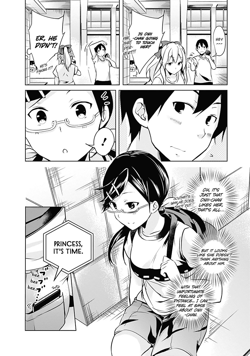Yuizaki-san ha Nageru! Chapter 30 page 10 - Chapter 30: Yuizaki-san and Oomiya-kun's Imouto
