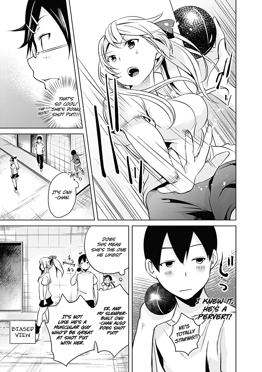 Yuizaki-san ha Nageru! Chapter 30 page 9 - Chapter 30: Yuizaki-san and Oomiya-kun's Imouto