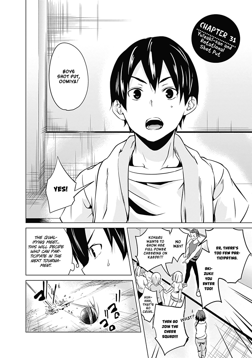 Yuizaki-san ha Nageru! Chapter 31 page 3 - Chapter 31: Yuizaki-san and Rotational Shot Put