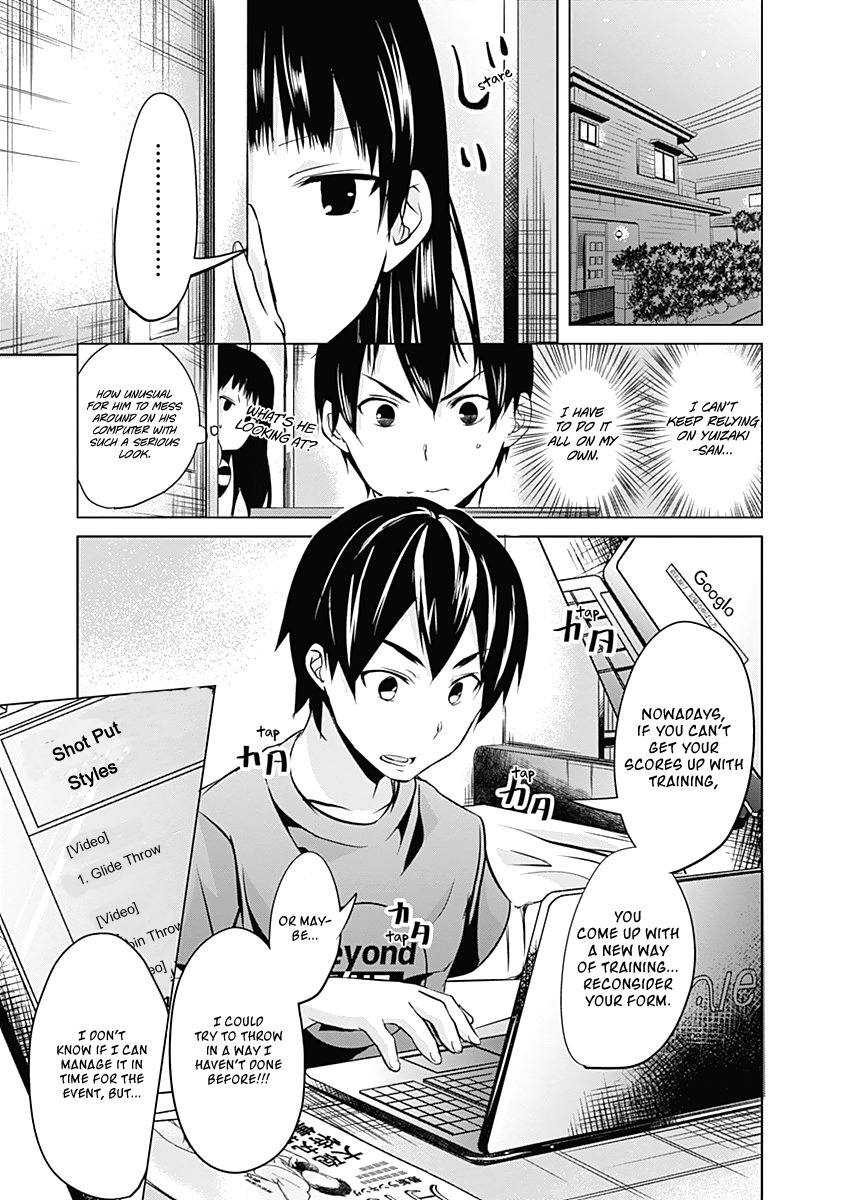 Yuizaki-san ha Nageru! Chapter 31 page 6 - Chapter 31: Yuizaki-san and Rotational Shot Put