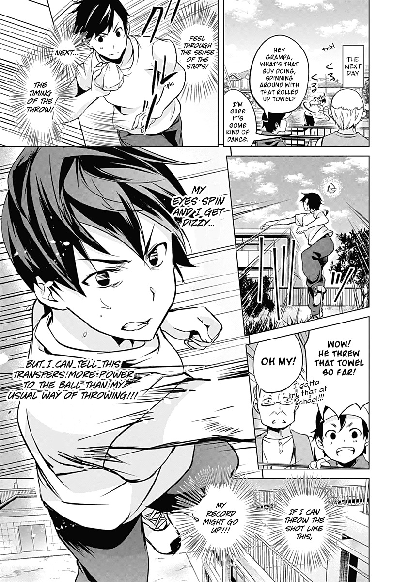 Yuizaki-san ha Nageru! Chapter 31 page 8 - Chapter 31: Yuizaki-san and Rotational Shot Put