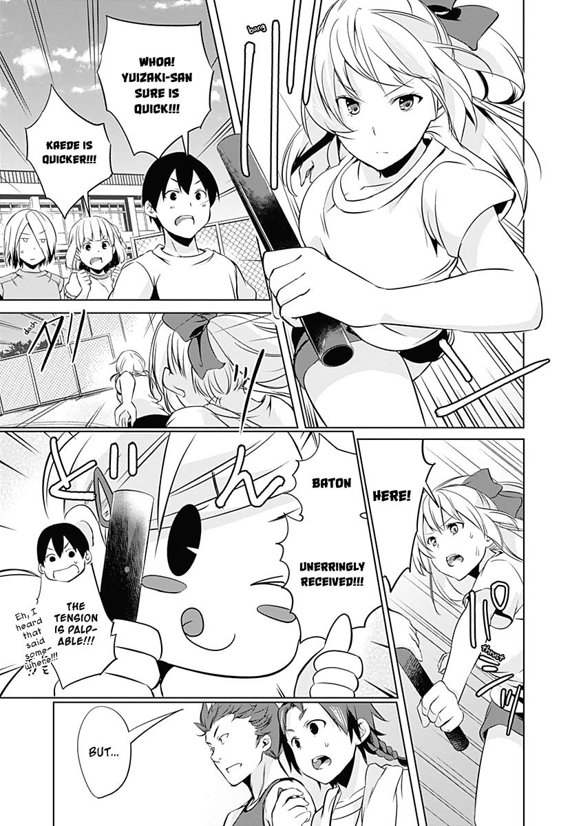 Yuizaki-san ha Nageru! Chapter 32 page 11 - Chapter 32: Yuizaki-san and the Relay.