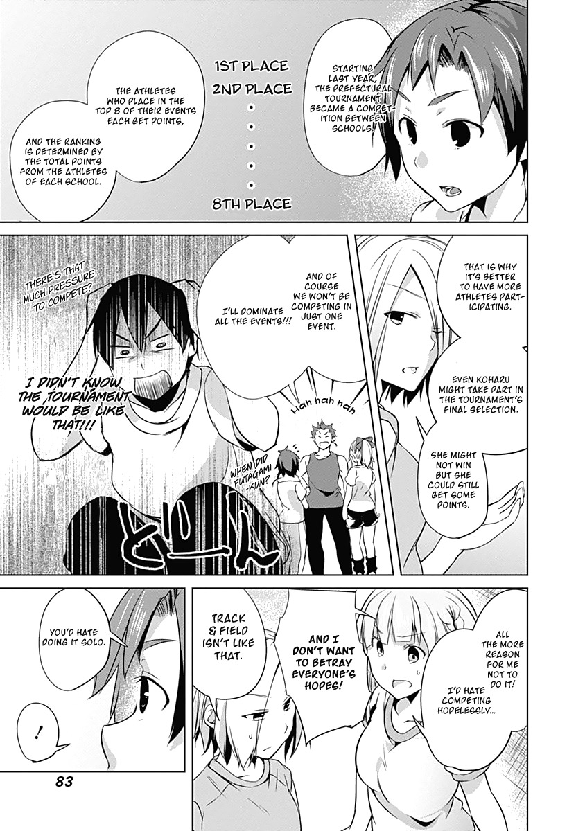 Yuizaki-san ha Nageru! Chapter 32 page 7 - Chapter 32: Yuizaki-san and the Relay.