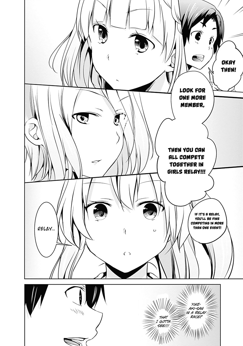 Yuizaki-san ha Nageru! Chapter 32 page 8 - Chapter 32: Yuizaki-san and the Relay.