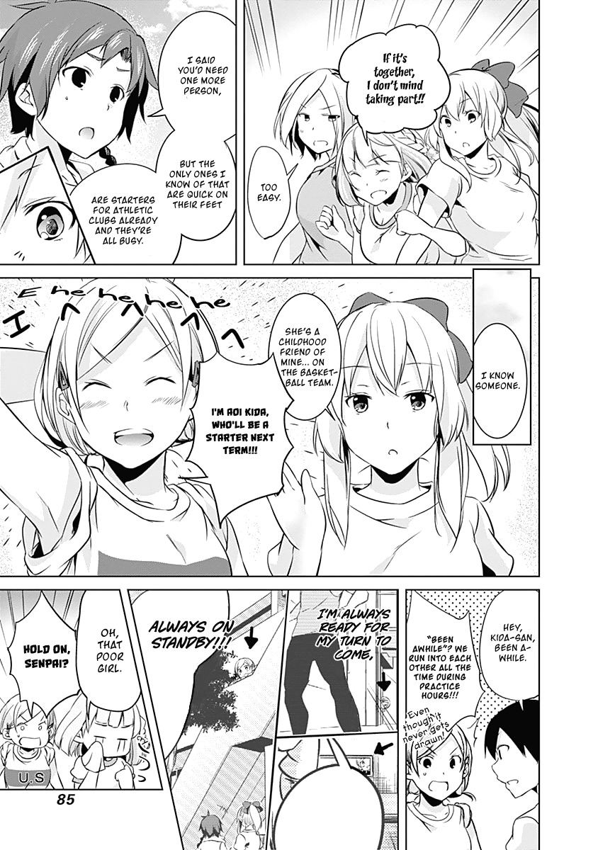 Yuizaki-san ha Nageru! Chapter 32 page 9 - Chapter 32: Yuizaki-san and the Relay.