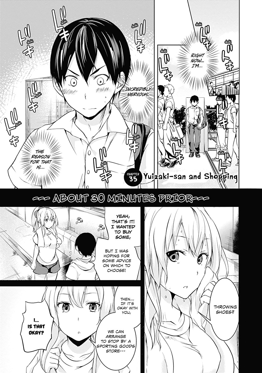 Yuizaki-san ha Nageru! Chapter 35 page 2 - Chapter 35: Yuizaki-san and Shopping.