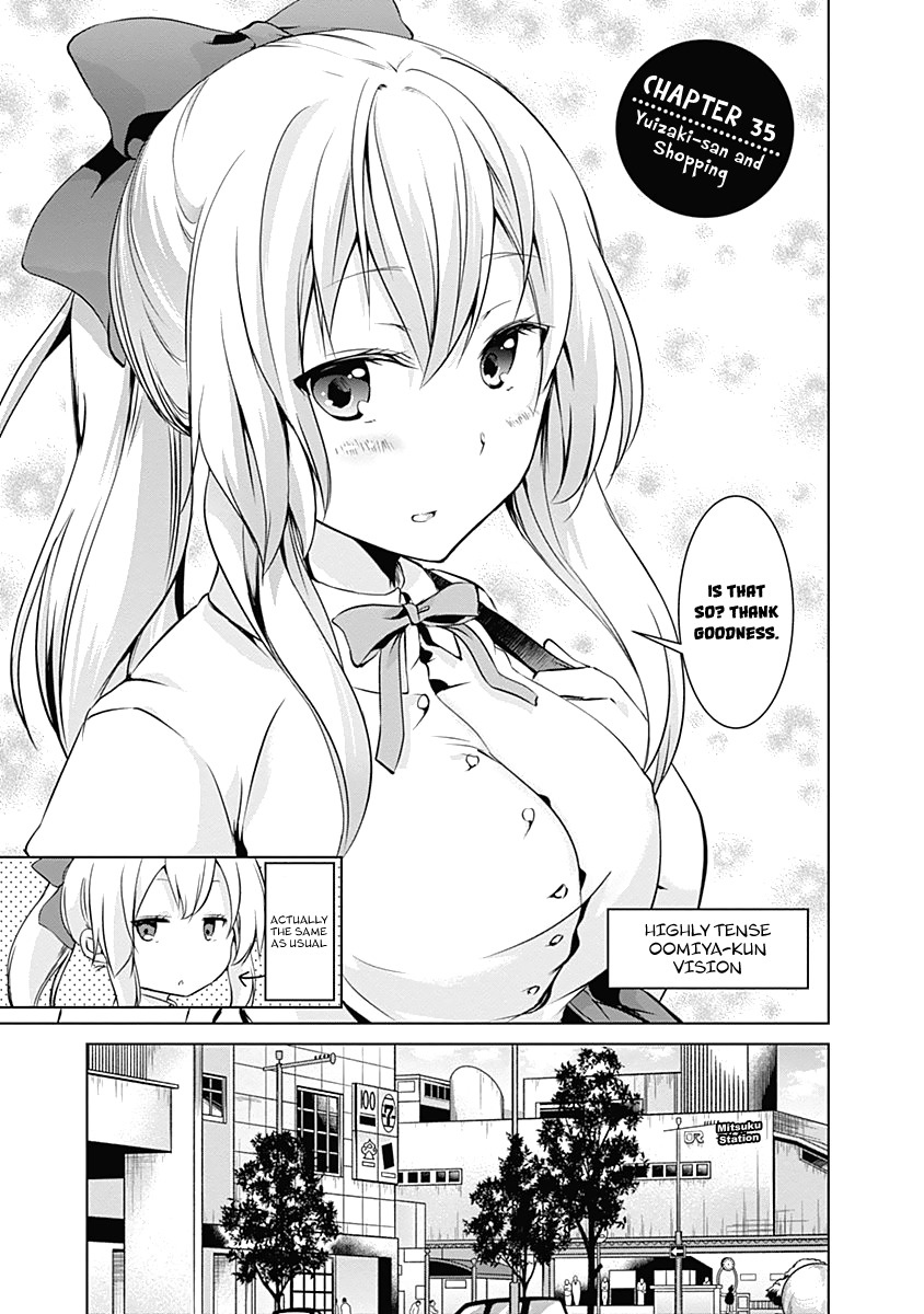 Yuizaki-san ha Nageru! Chapter 35 page 4 - Chapter 35: Yuizaki-san and Shopping.