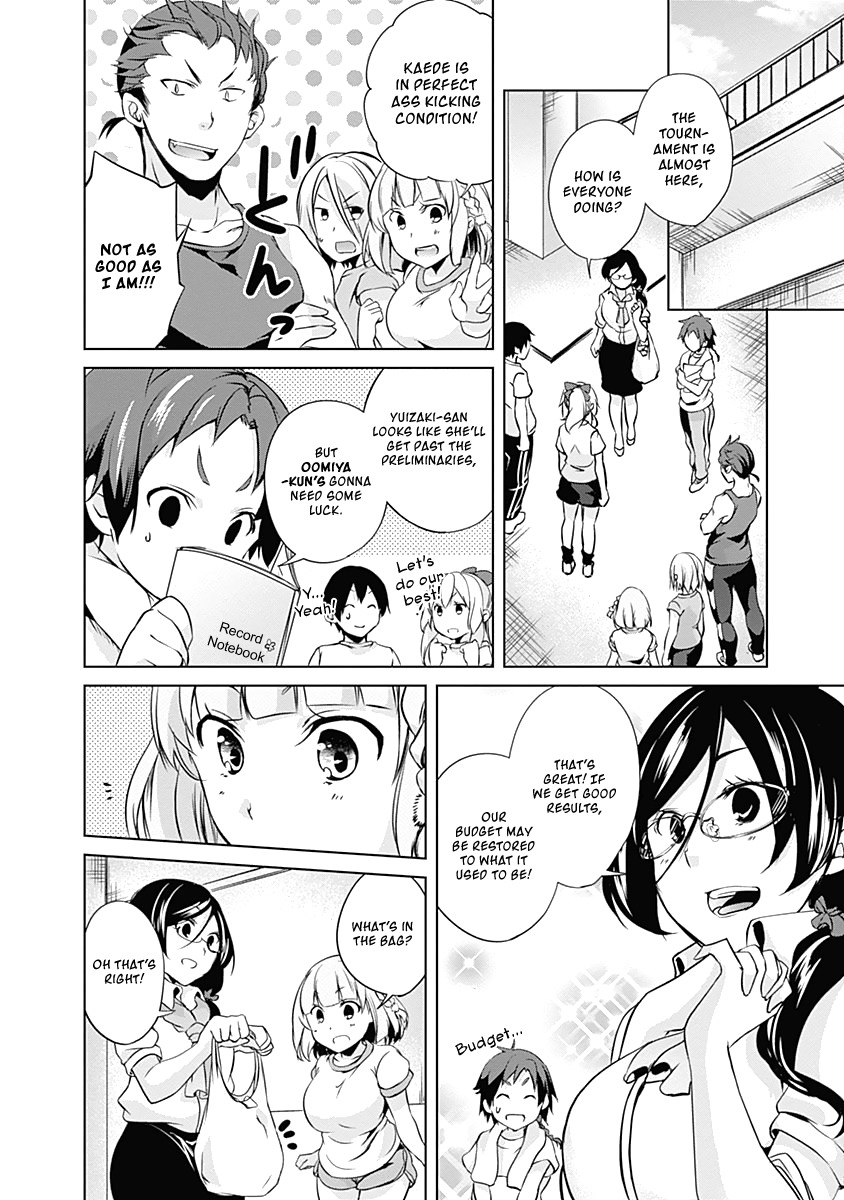 Yuizaki-san ha Nageru! Chapter 36 page 7 - Chapter 36: Yuizaki-san and the Senpais' Koi Mayou.