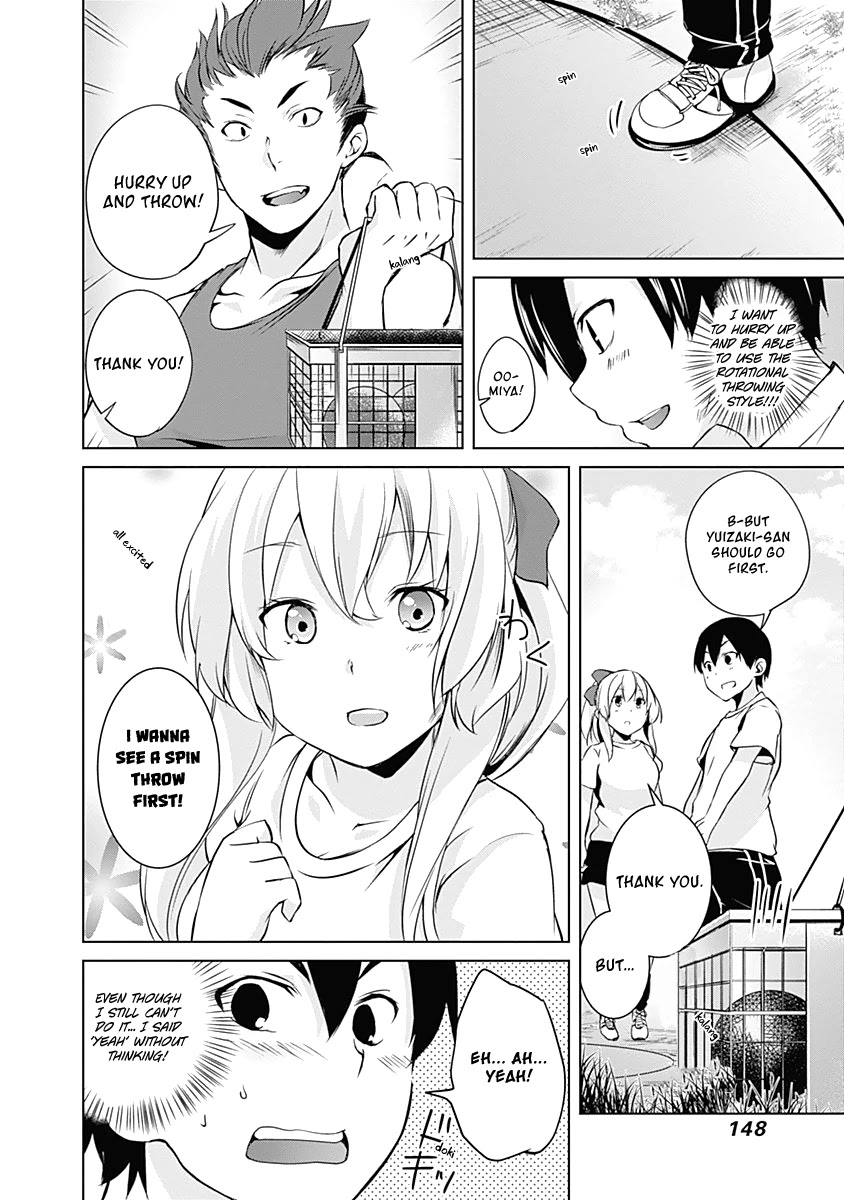 Yuizaki-san ha Nageru! Chapter 37 page 10 - Chapter 37: Yuizaki-san and the Weeding