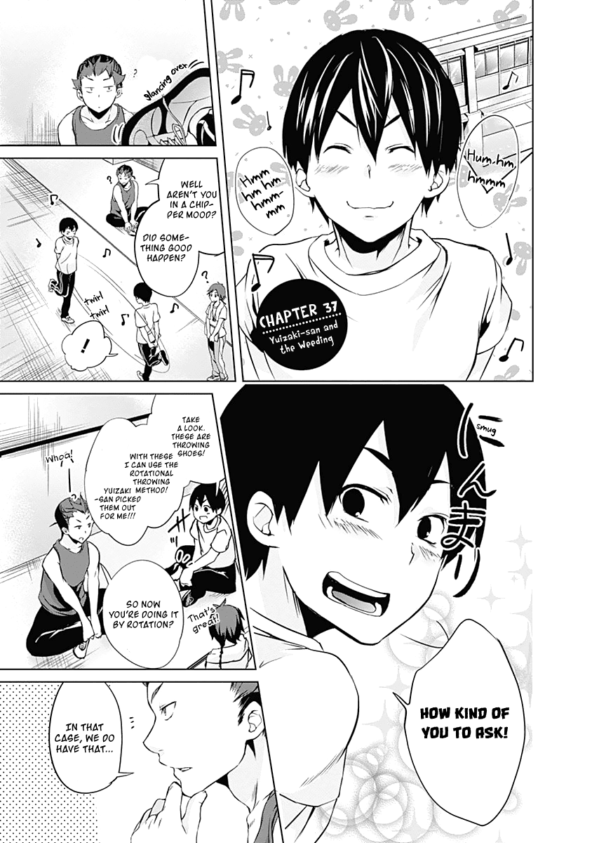 Yuizaki-san ha Nageru! Chapter 37 page 2 - Chapter 37: Yuizaki-san and the Weeding