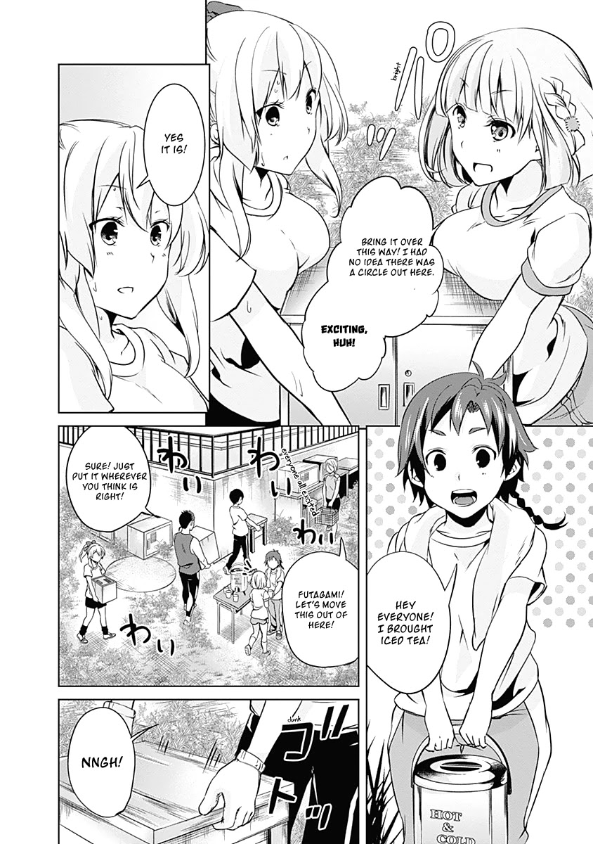 Yuizaki-san ha Nageru! Chapter 37 page 5 - Chapter 37: Yuizaki-san and the Weeding