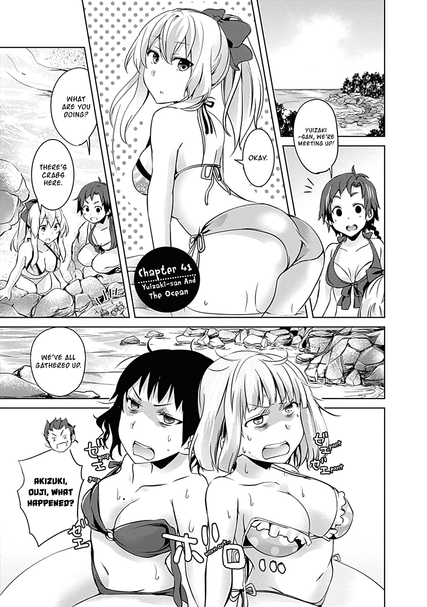 Yuizaki-san ha Nageru! Chapter 41 page 4 - Chapter 41: Yuizaki-san And The Ocean