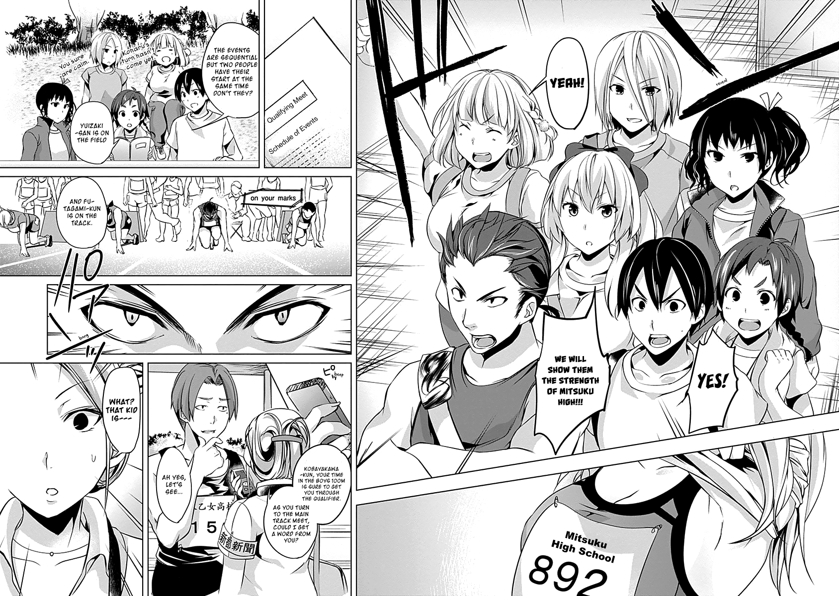 Yuizaki-san ha Nageru! Chapter 42 page 11 - Chapter 42: Yuizaki-san Now At The Qualifying Meet