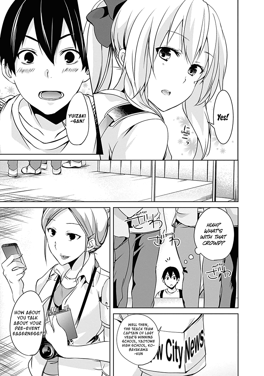 Yuizaki-san ha Nageru! Chapter 42 page 6 - Chapter 42: Yuizaki-san Now At The Qualifying Meet