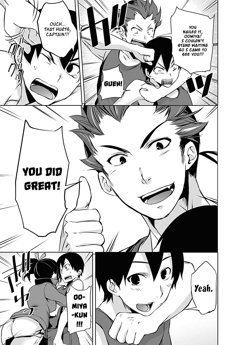 Yuizaki-san ha Nageru! Chapter 44 page 7 - Chapter 44: Oomiya-kun's Shout Of Happiness