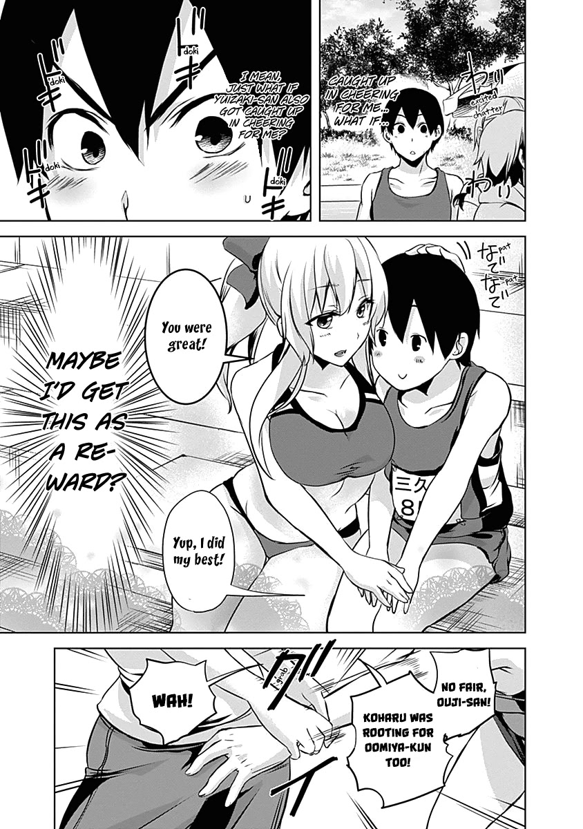 Yuizaki-san ha Nageru! Chapter 44 page 9 - Chapter 44: Oomiya-kun's Shout Of Happiness