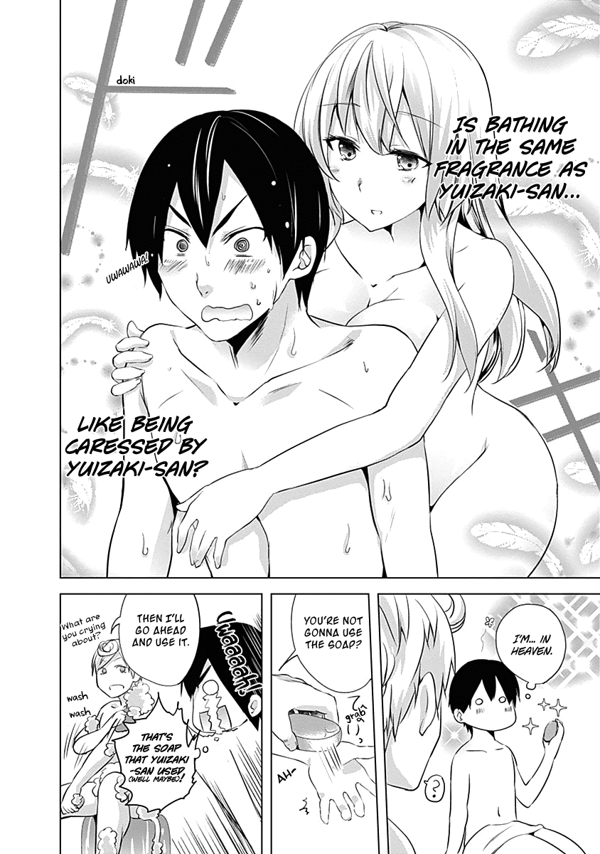 Yuizaki-san ha Nageru! Chapter 49 page 13 - Chapter 49: Yuizaki-san and the Public Bath