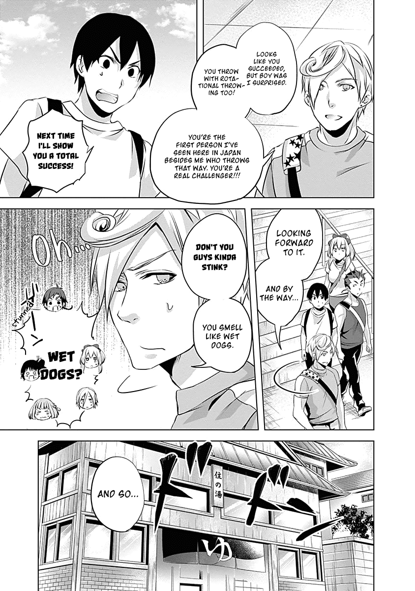 Yuizaki-san ha Nageru! Chapter 49 page 6 - Chapter 49: Yuizaki-san and the Public Bath
